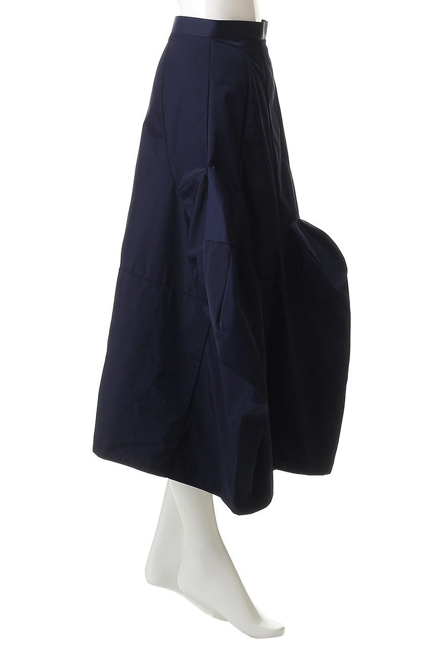 【エンフォルド/ENFOLD】のSOLID MIDI-SKIRT/スカート 人気、トレンドファッション・服の通販 founy(ファニー) 　ファッション　Fashion　レディースファッション　Fashion for Women　スカート　Skirts　ロングスカート　Long Skirts / Maxi & Midi Skirts　おすすめ　Recommended / Our Picks　ソックス　Socks, Hosiery　タイツ　Tights, Legwear　ツイル　Twist, Twisted Detail　フォルム　Silhouette, Form　フロント　Front, Front Design　ロング　Long, Long-Length　エレガント 上品　Elegant　other-3|ID: prp329100004715364 ipo3291000000034220352