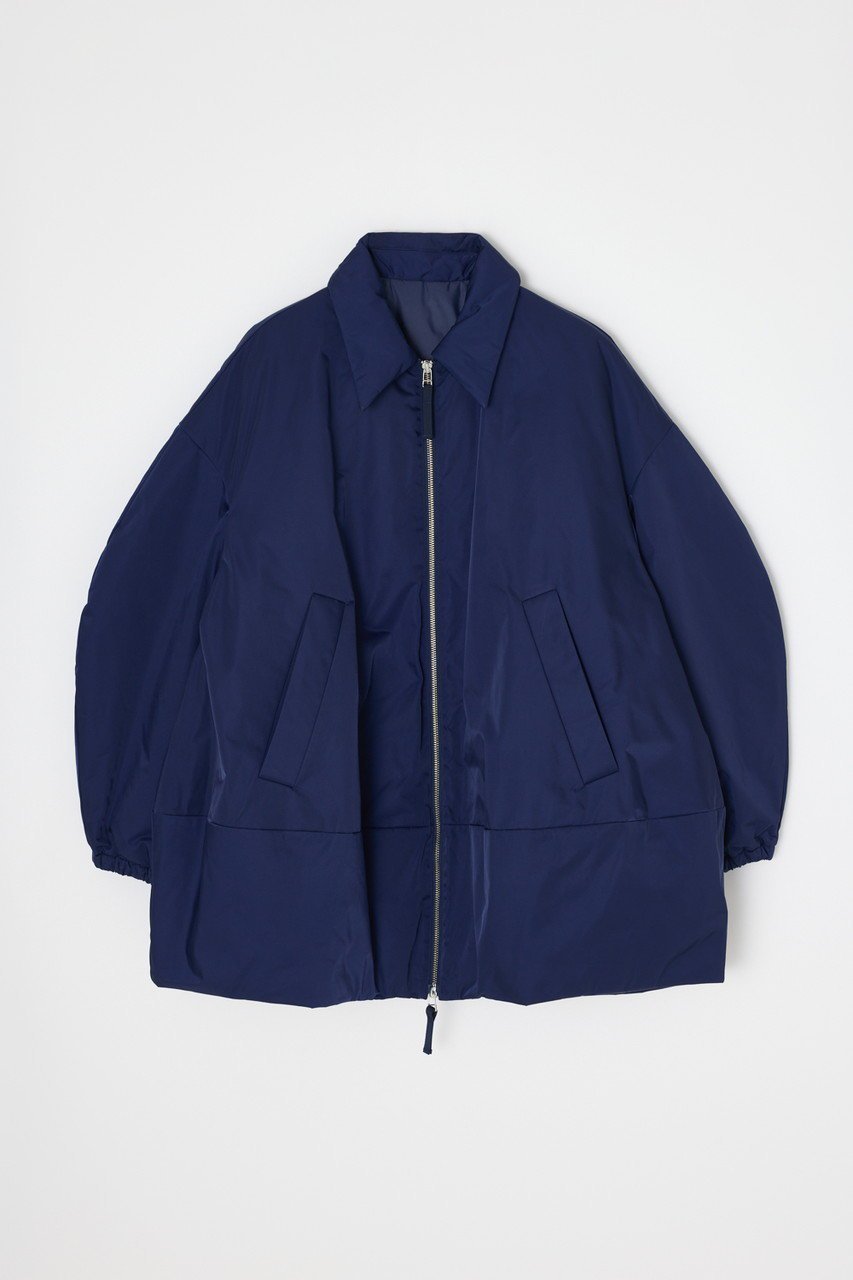 【エンフォルド/ENFOLD】のJACKET/ジャケット インテリア・キッズ・メンズ・レディースファッション・服の通販 founy(ファニー) 　ファッション　Fashion　レディースファッション　Fashion for Women　アウター　Coat / Outerwear Collection　レディースジャケット・軽アウター　Jackets　おすすめ　Recommended / Our Picks　エレガント 上品　Elegant　サテン　Satin, Glossy Fabric　ジャケット　Jacket, Outerwear　スーツ　Suit, Formalwear　ツイル　Twist, Twisted Detail　フォルム　Silhouette, Form　新作・新入荷　New Arrivals / New In　ダークブルー|ID: prp329100004715365 ipo3291000000034068240