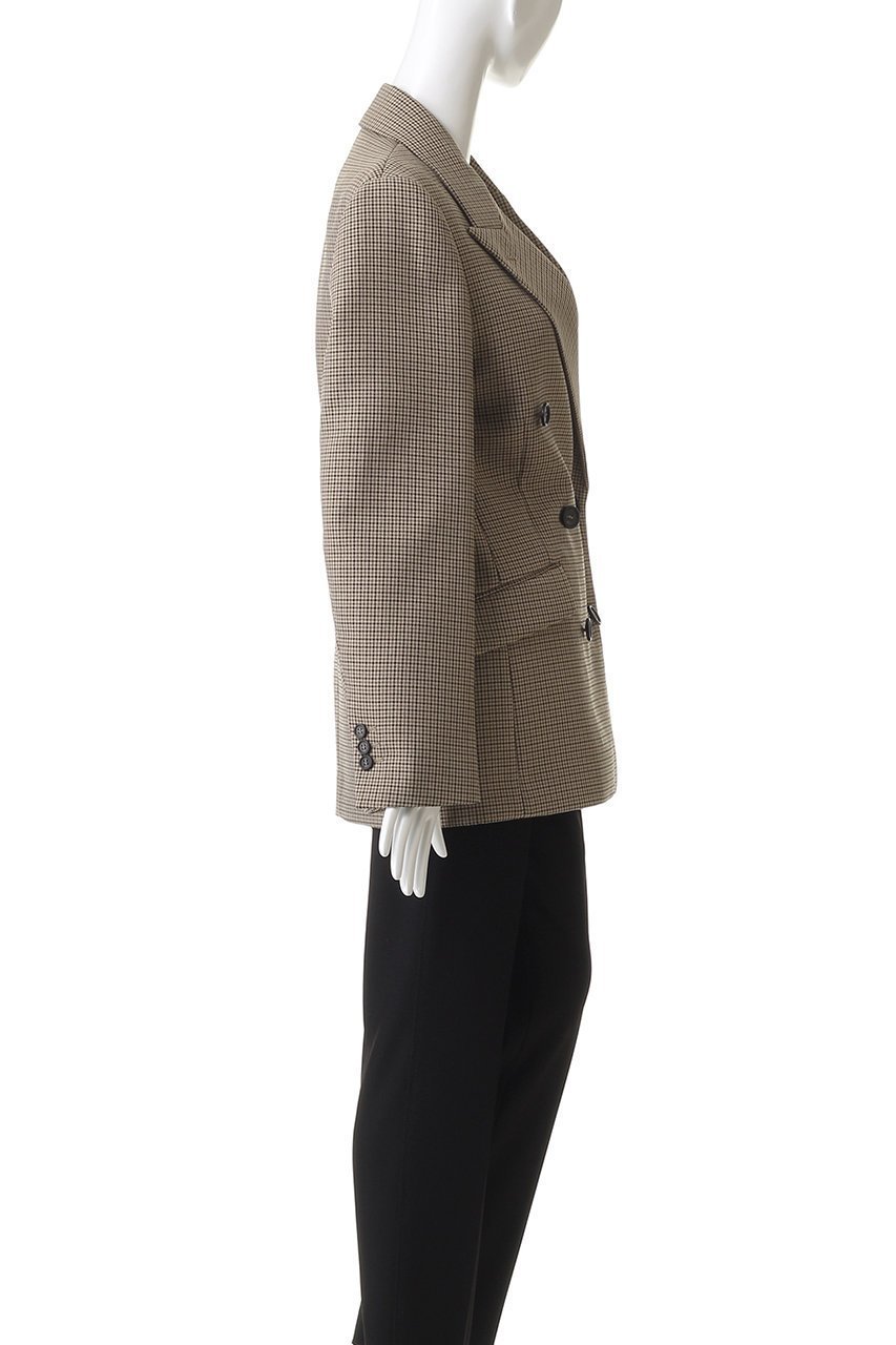 【ヌメロ ヴェントゥーノ/N°21】のチェックジャケット 人気、トレンドファッション・服の通販 founy(ファニー) 　ファッション　Fashion　レディースファッション　Fashion for Women　アウター　Coat / Outerwear Collection　レディースジャケット・軽アウター　Jackets　エレガント 上品　Elegant　シンプル　Simple, Minimal　ジャケット　Jacket, Outerwear　ダブル　Double, Double-Breasted　チェック　Check, Plaid, Tartan　マニッシュ　Mannish, Boyish　新作・新入荷　New Arrivals / New In　other-3|ID: prp329100004715368 ipo3291000000034068262