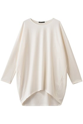 【ミズイロ インド/mizuiro ind】 crew neck coon P/O プルオーバー人気、トレンドファッション・服の通販 founy(ファニー) ファッション Fashion レディースファッション Fashion for Women トップス・カットソー Cut & Sew Tops シャツ・ブラウス・オフィスカジュアル Elegant Blouses & Button-Ups ロングTシャツ・Tシャツ Longline T-Shirts & Tees カジュアルプルオーバー・ニットトップス Pullovers & Knit Tops / Casual Pullovers カットソー・ベーシックTシャツ Cut-and-Sewn Tops / Stretch Tees & Basics スリーブ Sleeve, Long Sleeve / Short Sleeve ベーシック Basic, Essential ロング Long, Long-Length 新作・新入荷 New Arrivals / New In |ID:prp329100004715385
