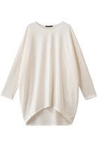 【ミズイロ インド/mizuiro ind】のcrew neck coon P/O プルオーバー off white|ID: prp329100004715385 ipo3291000000034068366