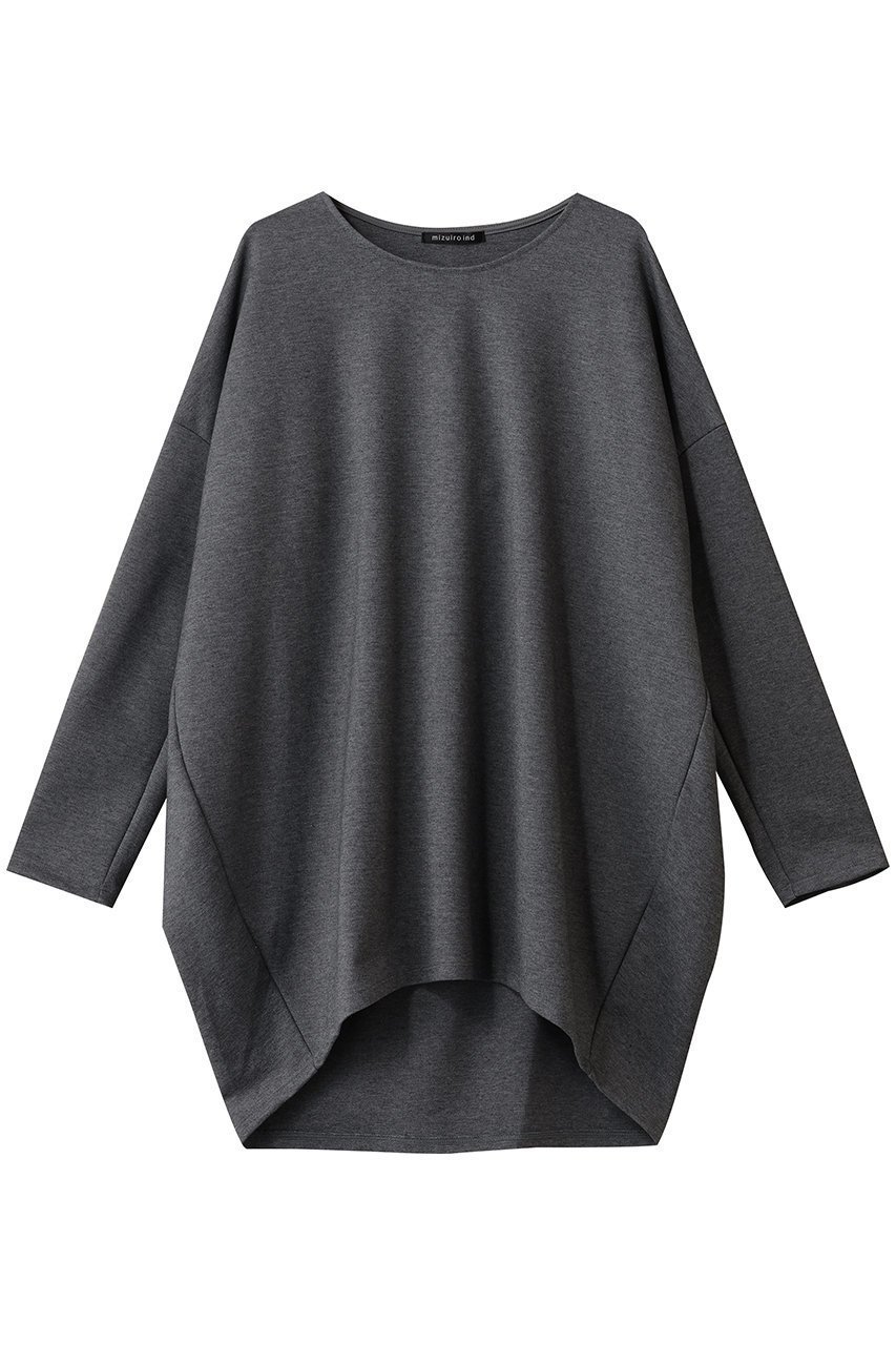 【ミズイロ インド/mizuiro ind】のcrew neck coon P/O プルオーバー インテリア・キッズ・メンズ・レディースファッション・服の通販 founy(ファニー) 　ファッション　Fashion　レディースファッション　Fashion for Women　トップス・カットソー　Cut & Sew Tops　シャツ・ブラウス・オフィスカジュアル　Elegant Blouses & Button-Ups　ロングTシャツ・Tシャツ　Longline T-Shirts & Tees　カジュアルプルオーバー・ニットトップス　Pullovers & Knit Tops / Casual Pullovers　カットソー・ベーシックTシャツ　Cut-and-Sewn Tops / Stretch Tees & Basics　スリーブ　Sleeve, Long Sleeve / Short Sleeve　ベーシック　Basic, Essential　ロング　Long, Long-Length　新作・新入荷　New Arrivals / New In　gray|ID: prp329100004715385 ipo3291000000034068374