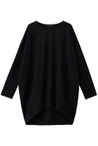 【ミズイロ インド/mizuiro ind】のクルーネックコクーンプルオーバー black|ID:prp329100004715385