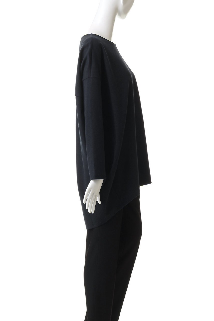 【ミズイロ インド/mizuiro ind】のクルーネックコクーンプルオーバー 人気、トレンドファッション・服の通販 founy(ファニー) 　ファッション　Fashion　レディースファッション　Fashion for Women　トップス・カットソー　Cut & Sew Tops　シャツ・ブラウス・オフィスカジュアル　Elegant Blouses & Button-Ups　ロングTシャツ・Tシャツ　Longline T-Shirts & Tees　カジュアルプルオーバー・ニットトップス　Pullovers & Knit Tops / Casual Pullovers　カットソー・ベーシックTシャツ　Cut-and-Sewn Tops / Stretch Tees & Basics　スリーブ　Sleeve, Long Sleeve / Short Sleeve　ベーシック　Basic, Essential　ロング　Long, Long-Length　other-3|ID: prp329100004715385 ipo3291000000035744084