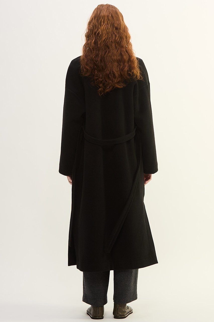 【プレインピープル/PLAIN PEOPLE】のカシミヤフリースコート 人気、トレンドファッション・服の通販 founy(ファニー) 　ファッション　Fashion　レディースファッション　Fashion for Women　アウター　Coat / Outerwear Collection　コート・ロングコート・ピーコート　Long Coats, Peacoats & More　なめらか　Smooth, Silky Texture　ガウン　Gown, Robe　ストール　Stole, Wrap　スリット　Slit, Slit Detail　タートル　Turtleneck, Turtle Collar　ロング　Long, Long-Length　新作・新入荷　New Arrivals / New In　other-3|ID: prp329100004715389 ipo3291000000034068394