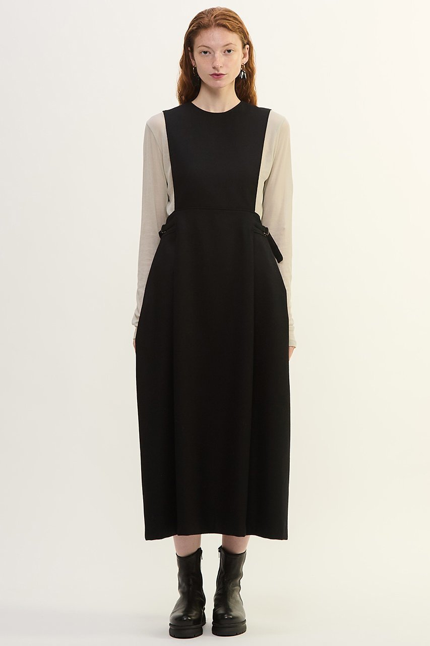 【プレインピープル/PLAIN PEOPLE】のウールボタニーワンピース 人気、トレンドファッション・服の通販 founy(ファニー) 　ファッション　Fashion　レディースファッション　Fashion for Women　ワンピース　Dresses　チュニック　Tunic Tops & Dresses　カッティング　Cutting Detail　クラシカル　Classical, Vintage-Inspired　シンプル　Simple, Minimal　ストレッチ　Stretch, Stretchy Fabric　チュニック　Tunic, Long Top　ロング　Long, Long-Length　 other-1|ID: prp329100004715395 ipo3291000000035800823