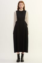 【プレインピープル/PLAIN PEOPLE】のウールボタニーワンピース ブラック|ID: prp329100004715395 ipo3291000000035942348