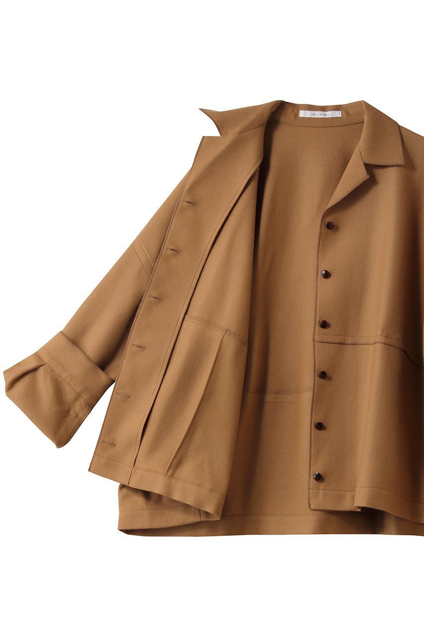 【プレインピープル/PLAIN PEOPLE】のウールボタニークリアジャケット 人気、トレンドファッション・服の通販 founy(ファニー) 　ファッション　Fashion　レディースファッション　Fashion for Women　アウター　Coat / Outerwear Collection　レディースジャケット・軽アウター　Jackets　クラシカル　Classical, Vintage-Inspired　ジャケット　Jacket, Outerwear　ストレッチ　Stretch, Stretchy Fabric　リラックス　Relax, Relaxed Fit　other-6|ID: prp329100004715397 ipo3291000000035484008