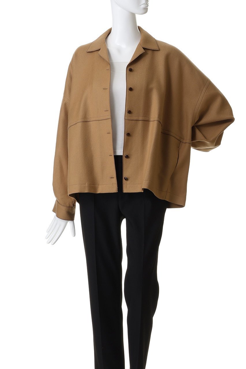 【プレインピープル/PLAIN PEOPLE】のウールボタニークリアジャケット 人気、トレンドファッション・服の通販 founy(ファニー) 　ファッション　Fashion　レディースファッション　Fashion for Women　アウター　Coat / Outerwear Collection　レディースジャケット・軽アウター　Jackets　クラシカル　Classical, Vintage-Inspired　ジャケット　Jacket, Outerwear　ストレッチ　Stretch, Stretchy Fabric　リラックス　Relax, Relaxed Fit　other-7|ID: prp329100004715397 ipo3291000000035484009