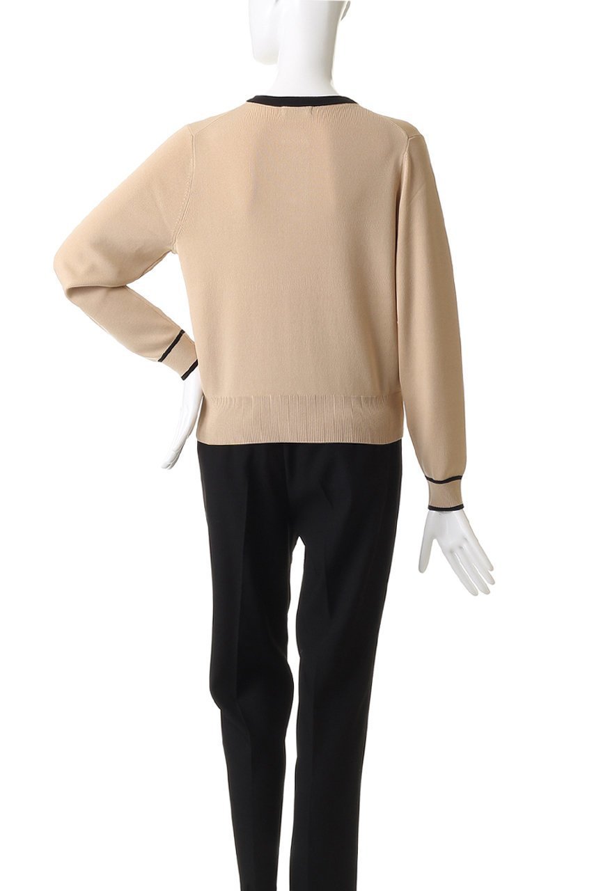 【アルアバイル/allureville】のハイショクポケットクルーCD A 人気、トレンドファッション・服の通販 founy(ファニー) 　ファッション　Fashion　レディースファッション　Fashion for Women　トップス・カットソー　Cut & Sew Tops　ニット　Knit Tops & Sweaters　カーディガン・羽織り　Layered Style Cardigans　なめらか　Smooth, Silky Texture　カーディガン　Cardigan, Knitwear　コンパクト　Compact, Small Size　メタル　Metal, Metal Parts　エレガント 上品　Elegant　再入荷　Restock / Back in Stock　other-4|ID: prp329100004715398 ipo3291000000035744141