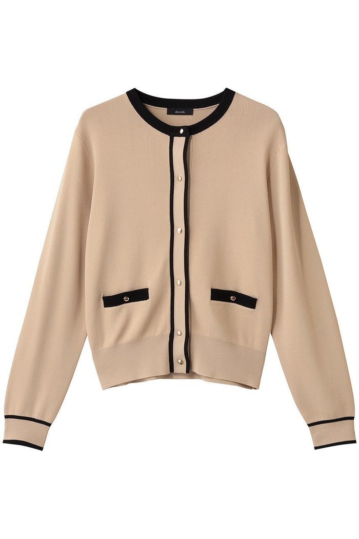 【アルアバイル/allureville】のハイショクポケットクルーCD A インテリア・キッズ・メンズ・レディースファッション・服の通販 founy(ファニー) https://founy.com/ ファッション Fashion レディースファッション Fashion for Women トップス・カットソー Cut & Sew Tops ニット Knit Tops & Sweaters カーディガン・羽織り Layered Style Cardigans なめらか Smooth, Silky Texture カーディガン Cardigan, Knitwear コンパクト Compact, Small Size メタル Metal, Metal Parts エレガント 上品 Elegant |ID: prp329100004715398 ipo3291000000036827608