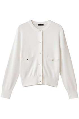【アルアバイル/allureville】 ポケットクルーCD A人気、トレンドファッション・服の通販 founy(ファニー) ファッション Fashion レディースファッション Fashion for Women トップス・カットソー Cut & Sew Tops ニット Knit Tops & Sweaters カーディガン・羽織り Layered Style Cardigans なめらか Smooth, Silky Texture カーディガン Cardigan, Knitwear コンパクト Compact, Small Size フロント Front, Front Design ポケット Pocket, Pocket Detail メタル Metal, Metal Parts エレガント 上品 Elegant 新作・新入荷 New Arrivals / New In |ID:prp329100004715400