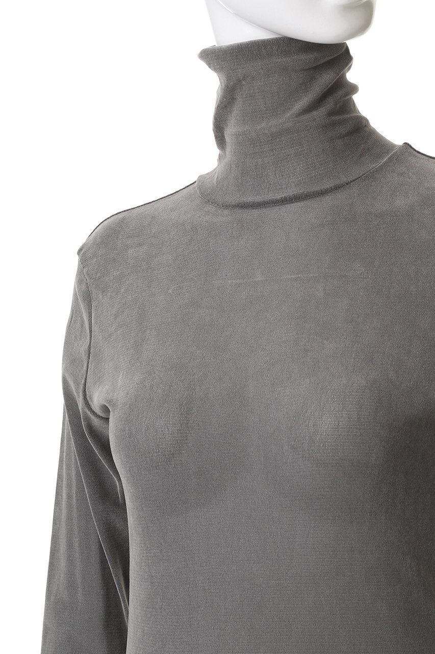 【アルアバイル/allureville】のフロッキーチュルタートル 人気、トレンドファッション・服の通販 founy(ファニー) 　ファッション　Fashion　レディースファッション　Fashion for Women　トップス・カットソー　Cut & Sew Tops　シャツ・ブラウス・オフィスカジュアル　Elegant Blouses & Button-Ups　ロングTシャツ・Tシャツ　Longline T-Shirts & Tees　カットソー・ベーシックTシャツ　Cut-and-Sewn Tops / Stretch Tees & Basics　コンパクト　Compact, Small Size　シンプル　Simple, Minimal　ジャケット　Jacket, Outerwear　スリーブ　Sleeve, Long Sleeve / Short Sleeve　タートルネック　Turtleneck, High Neck　ロング　Long, Long-Length　エレガント 上品　Elegant　other-5|ID: prp329100004715402 ipo3291000000035747960