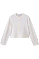 【アルアバイル/allureville】の【Loulou Willoughby】メリノウールカラーカーディガン オフホワイト|ID:prp329100004715408