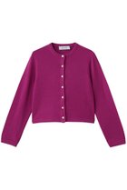 【アルアバイル/allureville】の【Loulou Willoughby】メリノウールカラーカーディガン ピンク|ID:prp329100004715408