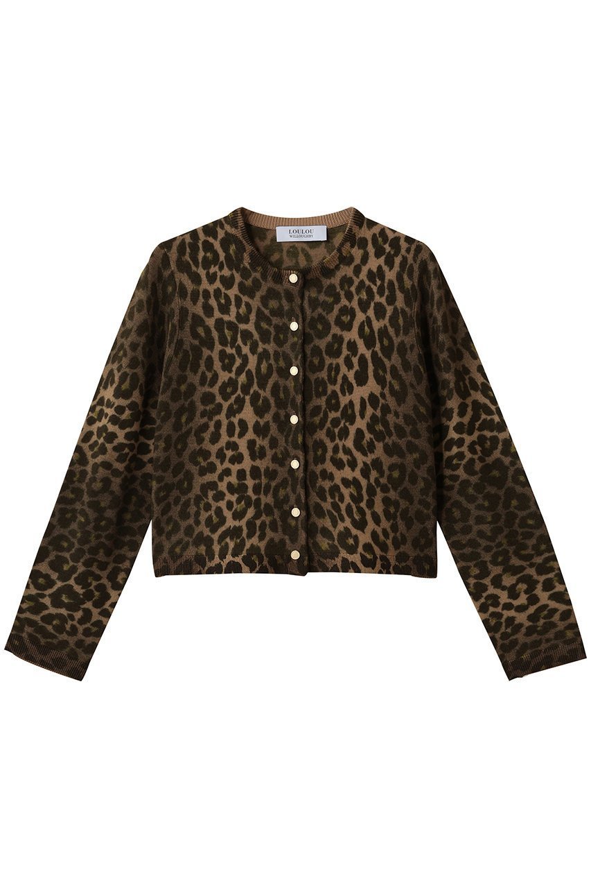 【アルアバイル/allureville】の【Loulou Willoughby】メリノウールカラーカーディガン インテリア・キッズ・メンズ・レディースファッション・服の通販 founy(ファニー) 　ファッション　Fashion　レディースファッション　Fashion for Women　トップス・カットソー　Cut & Sew Tops　ニット　Knit Tops & Sweaters　カーディガン・羽織り　Layered Style Cardigans　おすすめ　Recommended / Our Picks　カーディガン　Cardigan, Knitwear　コンパクト　Compact, Small Size　シンプル　Simple, Minimal　ベーシック　Basic, Essential　ブラウン系|ID: prp329100004715408 ipo3291000000035678511