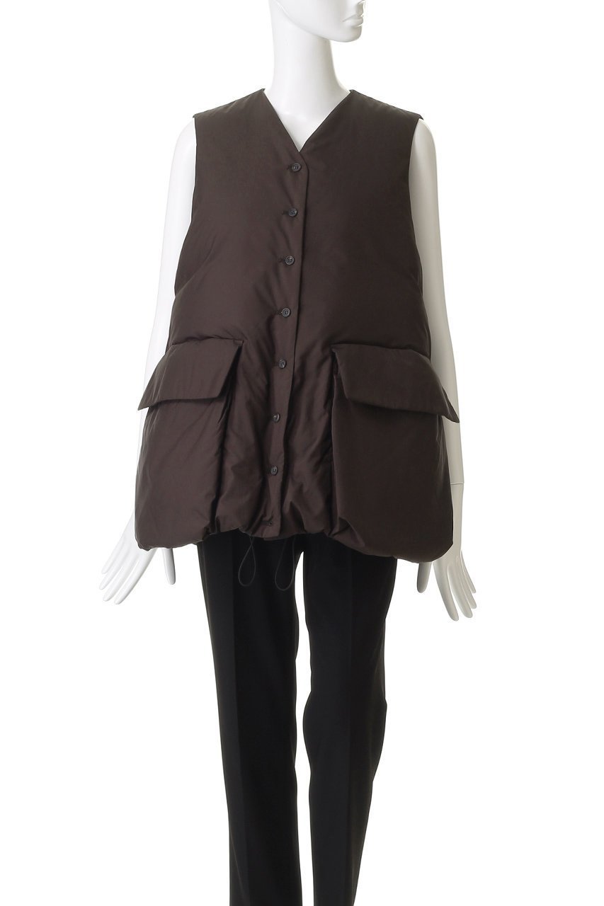 【ミズイロ インド/mizuiro ind】のdown vest ベスト 人気、トレンドファッション・服の通販 founy(ファニー) 　ファッション　Fashion　レディースファッション　Fashion for Women　アウター　Coat / Outerwear Collection　レディースジャケット・軽アウター　Jackets　ジャケット　Jacket, Outerwear　ダウン　Down, Puffer　フロント　Front, Front Design　ベスト　Vest, Waistcoat　ポケット　Pocket, Pocket Detail　新作・新入荷　New Arrivals / New In　A/W・秋冬　Autumn/Winter　other-2|ID: prp329100004715412 ipo3291000000034068543