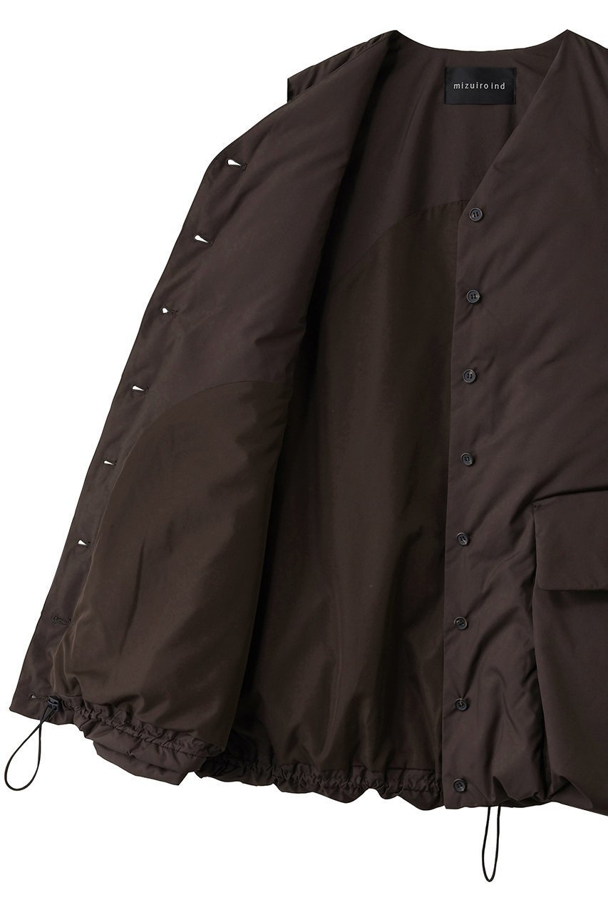 【ミズイロ インド/mizuiro ind】のdown vest ベスト 人気、トレンドファッション・服の通販 founy(ファニー) 　ファッション　Fashion　レディースファッション　Fashion for Women　アウター　Coat / Outerwear Collection　レディースジャケット・軽アウター　Jackets　ジャケット　Jacket, Outerwear　ダウン　Down, Puffer　フロント　Front, Front Design　ベスト　Vest, Waistcoat　ポケット　Pocket, Pocket Detail　新作・新入荷　New Arrivals / New In　A/W・秋冬　Autumn/Winter　other-6|ID: prp329100004715412 ipo3291000000034068548