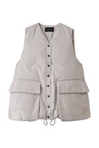 【ミズイロ インド/mizuiro ind】のダウンベスト l.gray|ID: prp329100004715412 ipo3291000000036152922