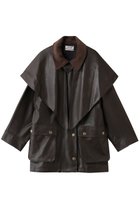【プルミエ アロンディスモン/1er Arrondissement】の【SYSTEM】フェイクレザーコート 人気、トレンドファッション・服の通販 founy(ファニー) ファッション Fashion レディースファッション Fashion for Women アウター Coat / Outerwear Collection コート・ロングコート・ピーコート Long Coats, Peacoats & More ショール Shawl, Wrap フェミニン Feminine, Girly マニッシュ Mannish, Boyish 新作・新入荷 New Arrivals / New In A/W・秋冬 Autumn/Winter thumbnail ダークブラウン|ID: prp329100004715413 ipo3291000000034068554