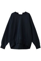 【プルミエ アロンディスモン/1er Arrondissement】の【SOLto】レースアップスウェット ダークネイビー|ID: prp329100004715414 ipo3291000000034068566