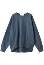 【プルミエ アロンディスモン/1er Arrondissement】の【SOLto】レースアップスウェット デニム|ID: prp329100004715414 ipo3291000000034068569
