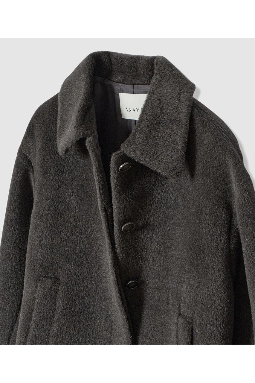 【アナイ/ANAYI】のアルパカシャギーショートコート 人気、トレンドファッション・服の通販 founy(ファニー) 　ファッション　Fashion　レディースファッション　Fashion for Women　アウター　Coat / Outerwear Collection　コート・ロングコート・ピーコート　Long Coats, Peacoats & More　なめらか　Smooth, Silky Texture　ショート　Short, Short Length　フラット　Flat, Flat Shoes　ボトム　Bottoms, Lower Wear　エレガント 上品　Elegant　新作・新入荷　New Arrivals / New In　other-3|ID: prp329100004715416 ipo3291000000034068585