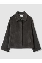 【アナイ/ANAYI】のアルパカシャギーショートコート チャコールグレー|ID: prp329100004715416 ipo3291000000035383136