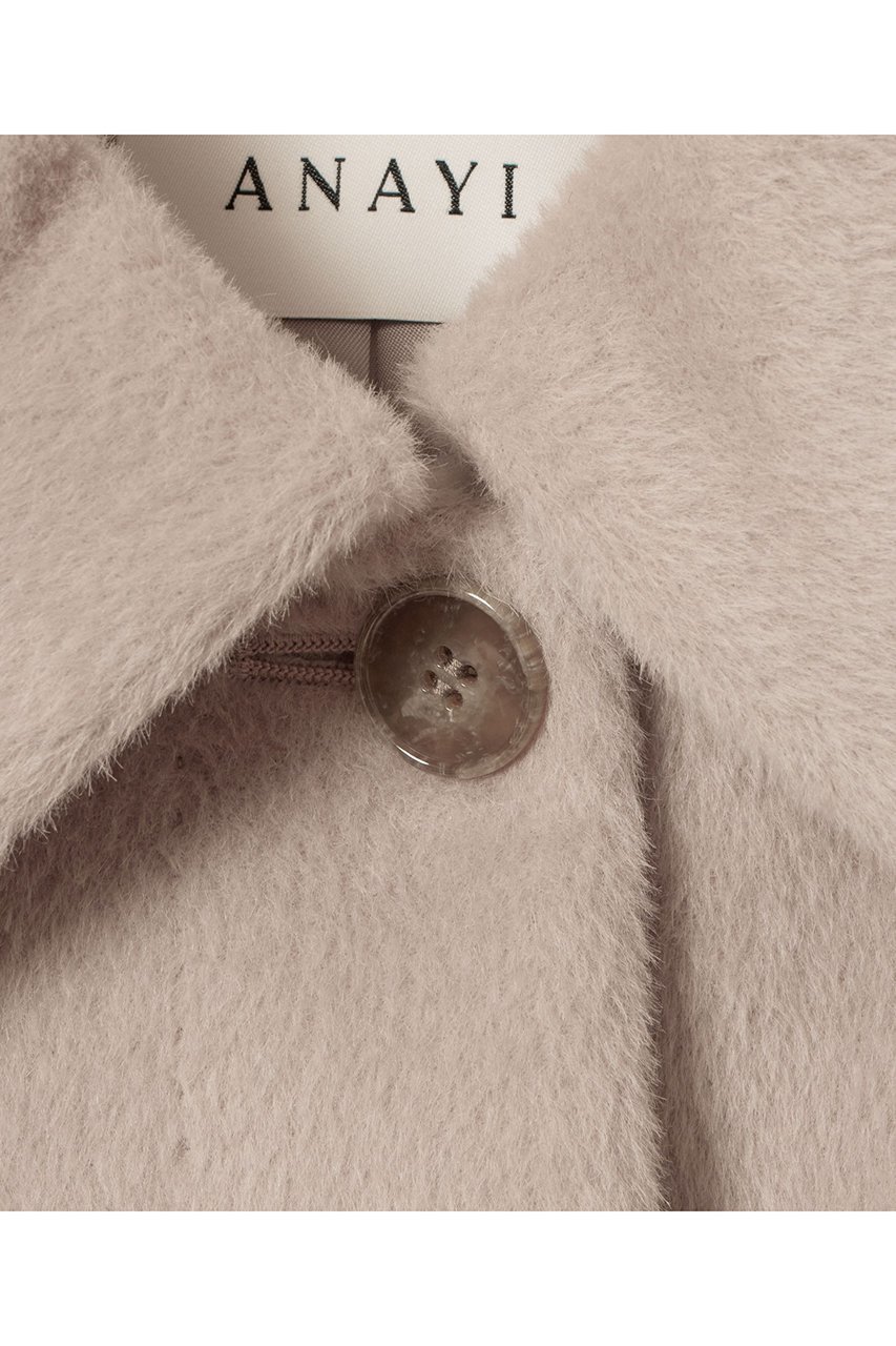 【アナイ/ANAYI】のアルパカシャギーショートコート 人気、トレンドファッション・服の通販 founy(ファニー) ファッション Fashion レディースファッション Fashion for Women アウター Coat / Outerwear Collection コート・ロングコート・ピーコート Long Coats, Peacoats & More なめらか Smooth, Silky Texture ショート Short, Short Length フラット Flat, Flat Shoes ボトム Bottoms, Lower Wear エレガント 上品 Elegant other-3|ID: prp329100004715416 ipo3291000000035481541