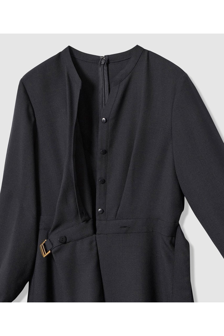 【アナイ/ANAYI】のウールジョーゼットカシュ ワンピース 人気、トレンドファッション・服の通販 founy(ファニー) 　ファッション　Fashion　レディースファッション　Fashion for Women　ワンピース　Dresses　チュニック　Tunic Tops & Dresses　おすすめ　Recommended / Our Picks　カシュクール　Wrap Design　シルク　Silk, 100% Silk　ジョーゼット　Georgette, Semi-Sheer Fabric　スキッパー　Skipper, Open Collar　チュニック　Tunic, Long Top　デコルテ　Décolleté, Neckline　フレア　Flare, Flared　フロント　Front, Front Design　ペチコート　Petticoat, Underskirt　ロング　Long, Long-Length　エレガント 上品　Elegant　新作・新入荷　New Arrivals / New In　ビジネス 仕事 通勤　Business / Work / Commuting　other-3|ID: prp329100004715420 ipo3291000000034068610