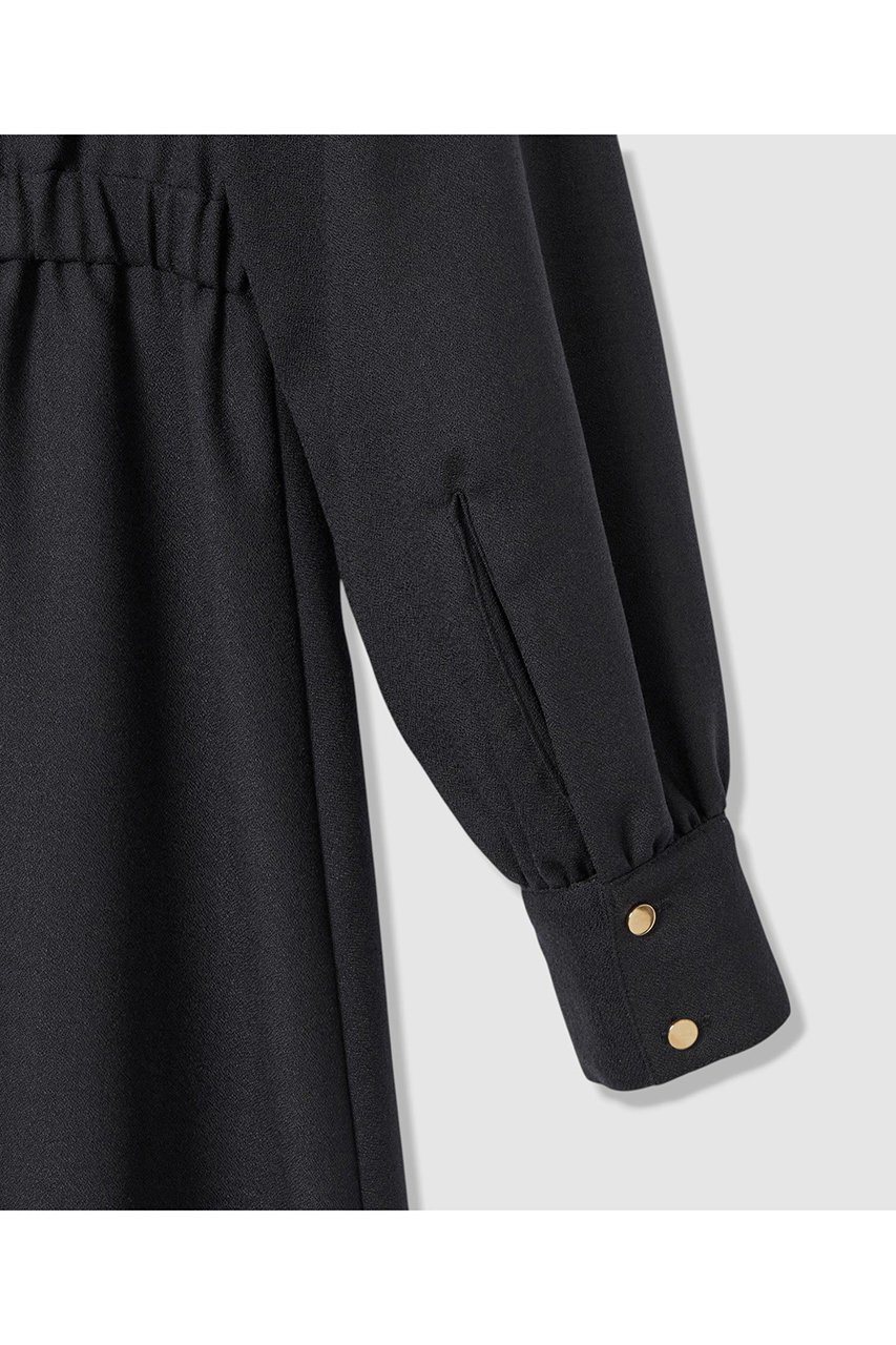 【アナイ/ANAYI】のウールジョーゼットカシュ ワンピース 人気、トレンドファッション・服の通販 founy(ファニー) 　ファッション　Fashion　レディースファッション　Fashion for Women　ワンピース　Dresses　チュニック　Tunic Tops & Dresses　おすすめ　Recommended / Our Picks　カシュクール　Wrap Design　シルク　Silk, 100% Silk　ジョーゼット　Georgette, Semi-Sheer Fabric　スキッパー　Skipper, Open Collar　チュニック　Tunic, Long Top　デコルテ　Décolleté, Neckline　フレア　Flare, Flared　フロント　Front, Front Design　ペチコート　Petticoat, Underskirt　ロング　Long, Long-Length　エレガント 上品　Elegant　新作・新入荷　New Arrivals / New In　ビジネス 仕事 通勤　Business / Work / Commuting　other-5|ID: prp329100004715420 ipo3291000000034068614
