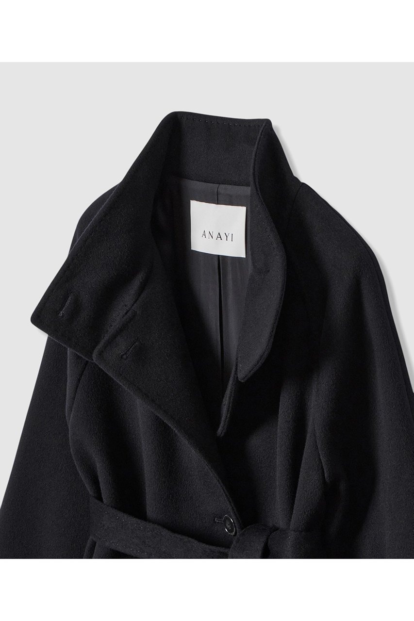 【アナイ/ANAYI】のカシミヤスタンドカラーコート 人気、トレンドファッション・服の通販 founy(ファニー) 　ファッション　Fashion　レディースファッション　Fashion for Women　アウター　Coat / Outerwear Collection　コート・ロングコート・ピーコート　Long Coats, Peacoats & More　スタンド　Stand Collar, Upright Stand　スリーブ　Sleeve, Long Sleeve / Short Sleeve　ロング　Long, Long-Length　新作・新入荷　New Arrivals / New In　other-6|ID: prp329100004715424 ipo3291000000034068641