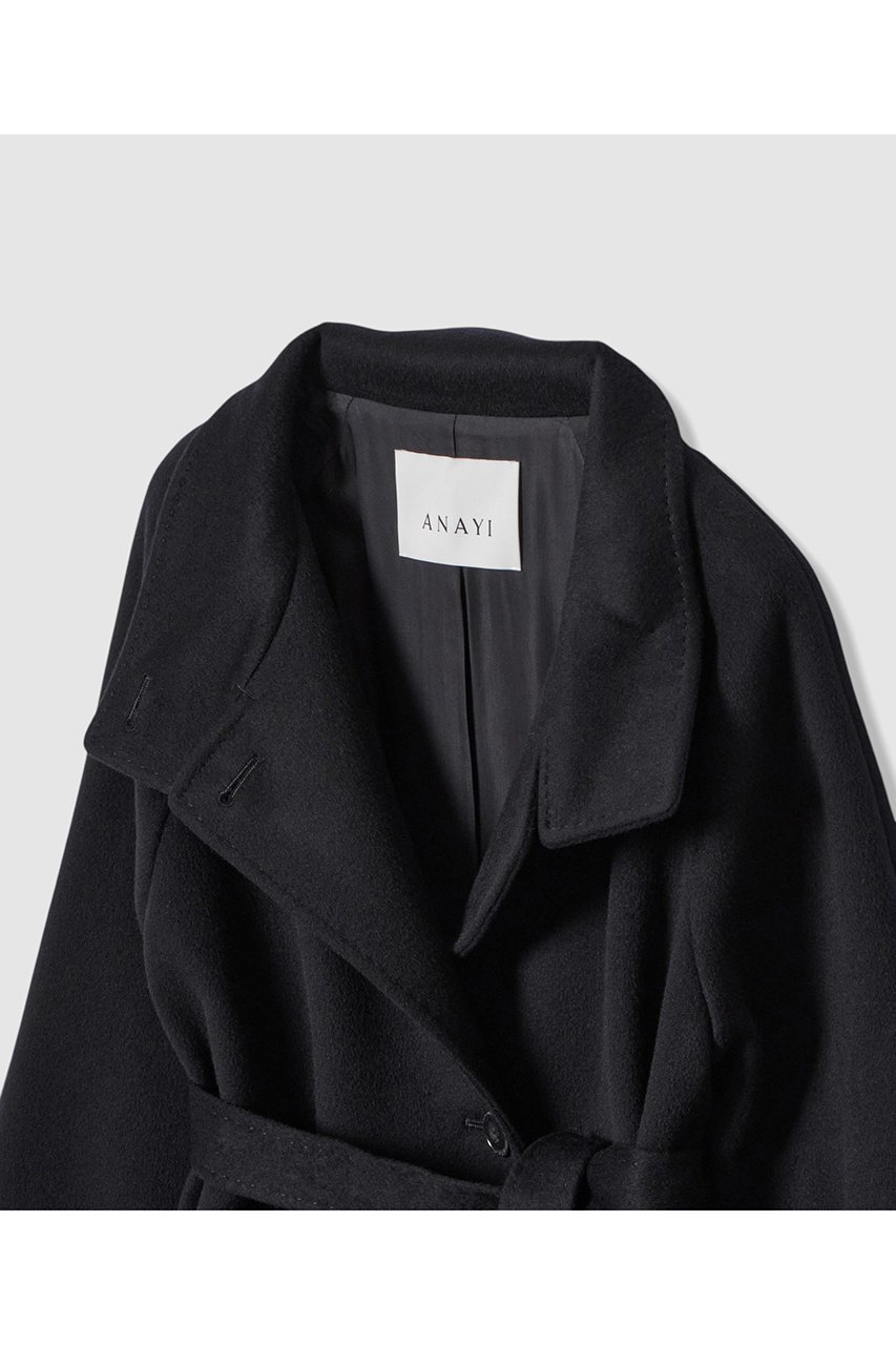 【アナイ/ANAYI】のカシミヤスタンドカラーコート 人気、トレンドファッション・服の通販 founy(ファニー) 　ファッション　Fashion　レディースファッション　Fashion for Women　アウター　Coat / Outerwear Collection　コート・ロングコート・ピーコート　Long Coats, Peacoats & More　スタンド　Stand Collar, Upright Stand　スリーブ　Sleeve, Long Sleeve / Short Sleeve　ロング　Long, Long-Length　新作・新入荷　New Arrivals / New In　other-7|ID: prp329100004715424 ipo3291000000034068642
