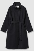 【アナイ/ANAYI】のカシミヤスタンドカラーコート ネイビー|ID: prp329100004715424 ipo3291000000035744150