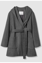【アナイ/ANAYI】のカシミヤフードガウンコート 人気、トレンドファッション・服の通販 founy(ファニー) ファッション Fashion レディースファッション Fashion for Women アウター Coat / Outerwear Collection コート・ロングコート・ピーコート Long Coats, Peacoats & More エレガント 上品 Elegant ショート Short, Short Length パッチ Patch, Appliqué ポケット Pocket, Pocket Detail リボン Ribbon, Bow 冬 Winter / This Winter 新作・新入荷 New Arrivals / New In thumbnail チャコールグレー|ID: prp329100004715426 ipo3291000000034068649