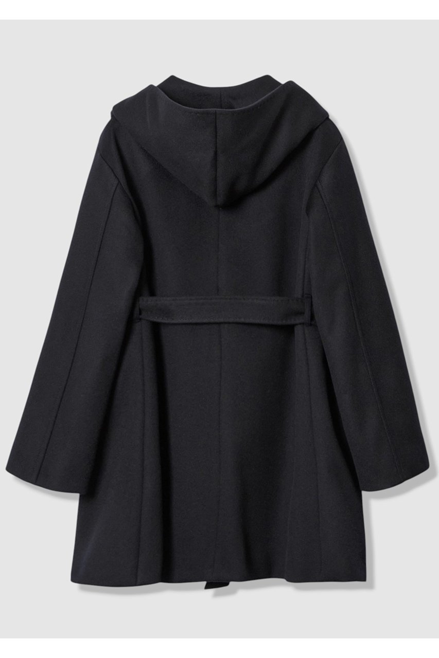 【アナイ/ANAYI】のカシミヤフードガウンコート 人気、トレンドファッション・服の通販 founy(ファニー) 　ファッション　Fashion　レディースファッション　Fashion for Women　アウター　Coat / Outerwear Collection　コート・ロングコート・ピーコート　Long Coats, Peacoats & More　エレガント 上品　Elegant　ショート　Short, Short Length　パッチ　Patch, Appliqué　ポケット　Pocket, Pocket Detail　リボン　Ribbon, Bow　冬　Winter / This Winter　新作・新入荷　New Arrivals / New In　other-2|ID: prp329100004715426 ipo3291000000034068653