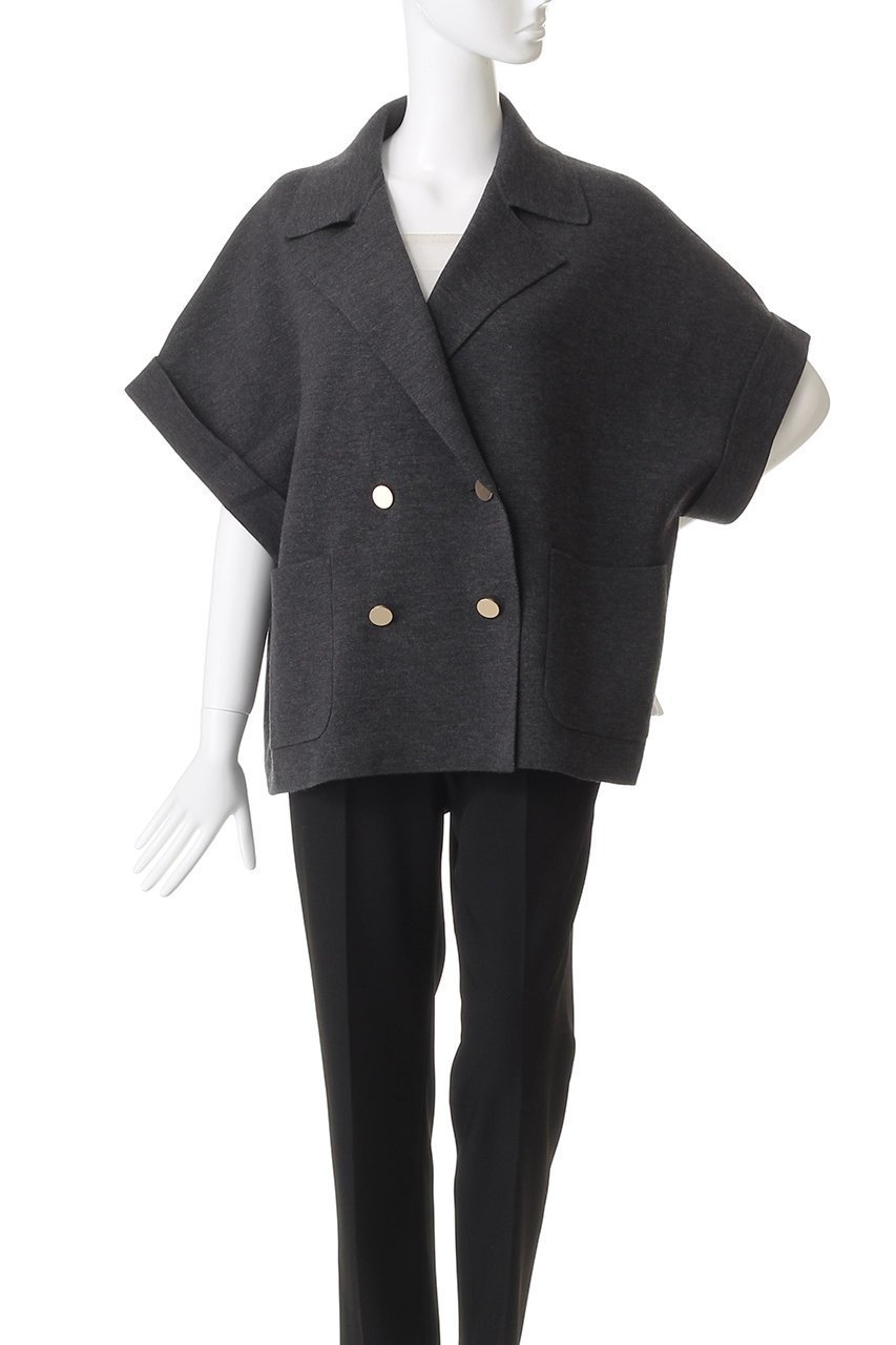 【アナイ/ANAYI】のメリノウールテーラードジレ 人気、トレンドファッション・服の通販 founy(ファニー) 　ファッション　Fashion　レディースファッション　Fashion for Women　アウター　Coat / Outerwear Collection　レディースジャケット・軽アウター　Jackets　なめらか　Smooth, Silky Texture　ジャケット　Jacket, Outerwear　スリーブ　Sleeve, Long Sleeve / Short Sleeve　テーラード　Tailored, Tailored Fit　トレンド　Trend, Trending Now　ドロップ　Drop Shoulder, Dropped Style　ベスト　Vest, Waistcoat　ポケット　Pocket, Pocket Detail　ミラノリブ　Milano Rib, Milano Stitch　新作・新入荷　New Arrivals / New In　other-2|ID: prp329100004715428 ipo3291000000034068660