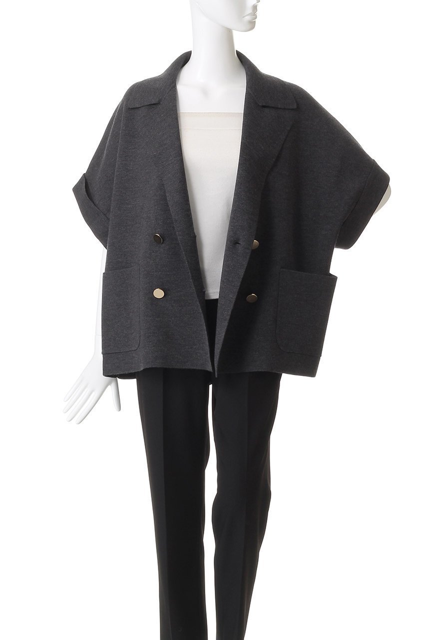 【アナイ/ANAYI】のメリノウールテーラードジレ 人気、トレンドファッション・服の通販 founy(ファニー) 　ファッション　Fashion　レディースファッション　Fashion for Women　アウター　Coat / Outerwear Collection　レディースジャケット・軽アウター　Jackets　なめらか　Smooth, Silky Texture　ジャケット　Jacket, Outerwear　スリーブ　Sleeve, Long Sleeve / Short Sleeve　テーラード　Tailored, Tailored Fit　トレンド　Trend, Trending Now　ドロップ　Drop Shoulder, Dropped Style　ベスト　Vest, Waistcoat　ポケット　Pocket, Pocket Detail　ミラノリブ　Milano Rib, Milano Stitch　other-7|ID: prp329100004715428 ipo3291000000035800882