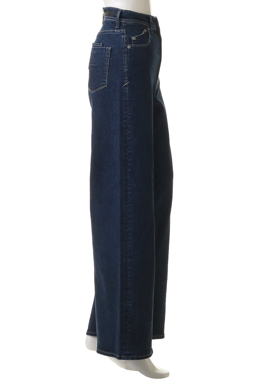 【ヤヌーク/YANUK】のワイドフレアデニム 人気、トレンドファッション・服の通販 founy(ファニー) 　ファッション　Fashion　レディースファッション　Fashion for Women　パンツ　Pants & Trousers　デニムパンツ・ジーンズ・美脚デニム　Denim Jeans & Pants　ストレッチ　Stretch, Stretchy Fabric　デニム　Denim, Jeans Material　フィット　Fit, Slim Fit　フレア　Flare, Flared　other-3|ID: prp329100004715433 ipo3291000000035744172