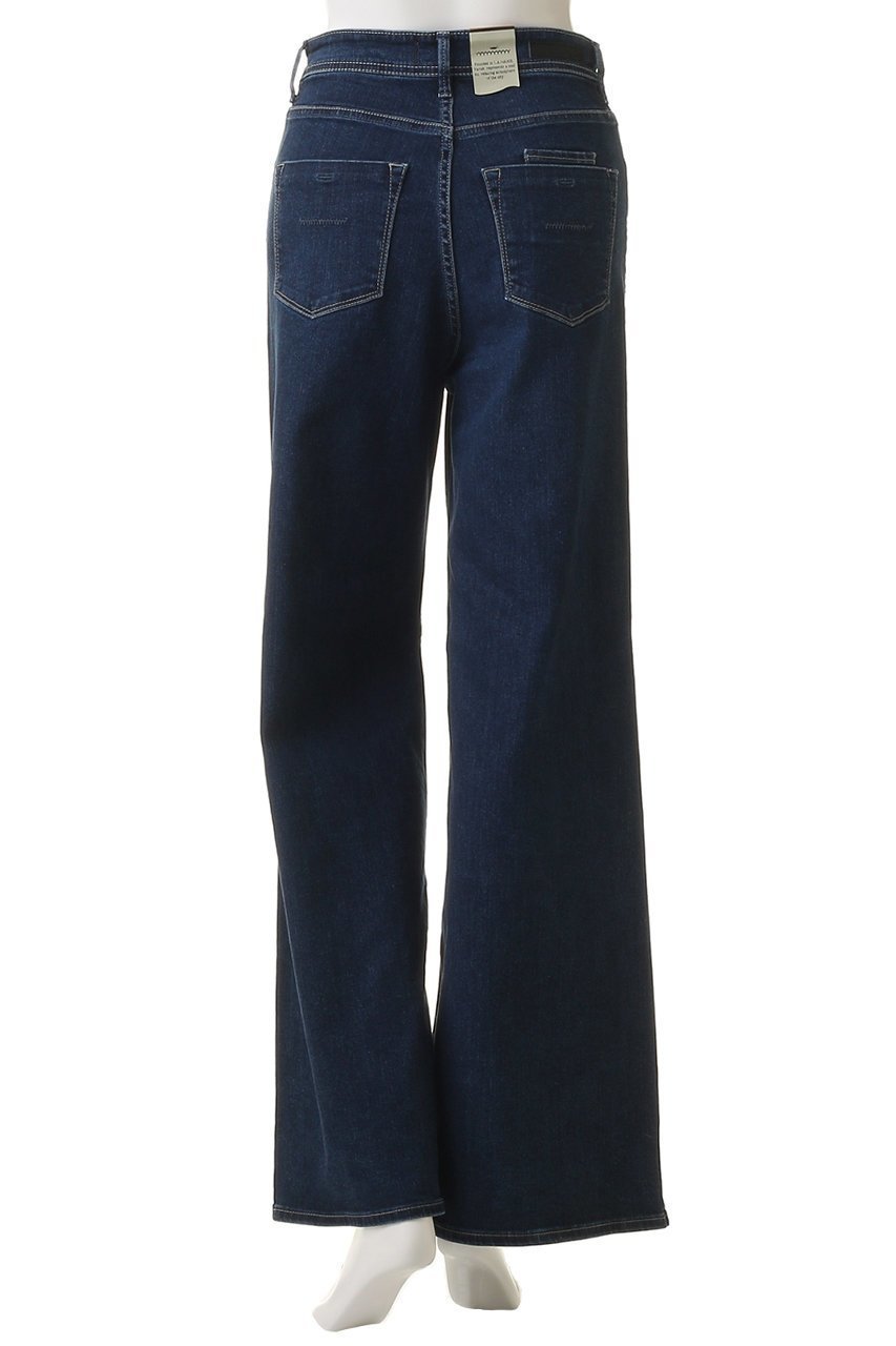 【ヤヌーク/YANUK】のワイドフレアデニム 人気、トレンドファッション・服の通販 founy(ファニー) 　ファッション　Fashion　レディースファッション　Fashion for Women　パンツ　Pants & Trousers　デニムパンツ・ジーンズ・美脚デニム　Denim Jeans & Pants　ストレッチ　Stretch, Stretchy Fabric　デニム　Denim, Jeans Material　フィット　Fit, Slim Fit　フレア　Flare, Flared　other-4|ID: prp329100004715433 ipo3291000000035744173