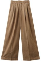【スリー ドッツ/three dots】のフェイクスエード パンツ 人気、トレンドファッション・服の通販 founy(ファニー) ファッション Fashion レディースファッション Fashion for Women パンツ Pants & Trousers ストレート Straight, Straight Cut センター Center, Center Line エレガント 上品 Elegant 新作・新入荷 New Arrivals / New In thumbnail キャメル|ID: prp329100004715436 ipo3291000000034068709
