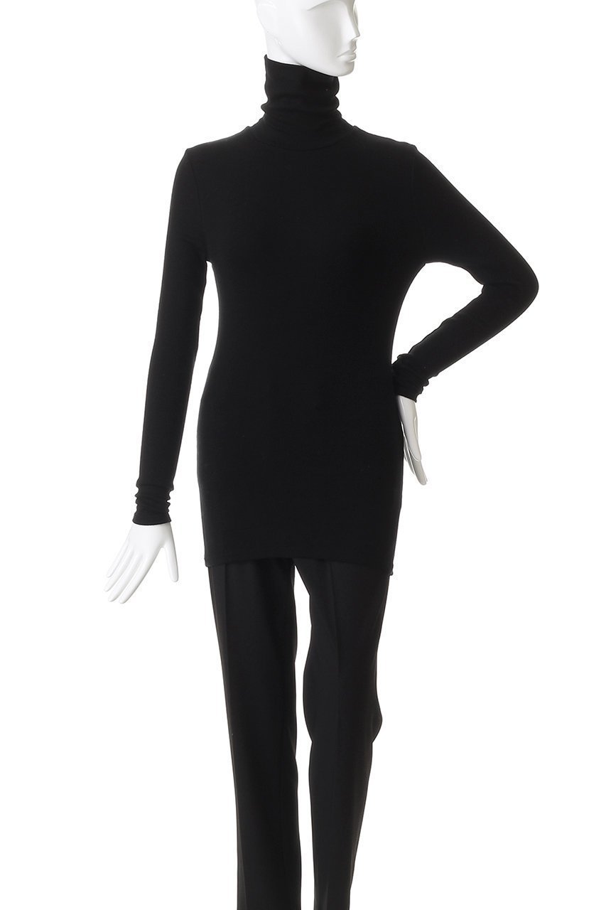 【スリー ドッツ/three dots】のレーヨンニットリブジャージー タートルトップ 人気、トレンドファッション・服の通販 founy(ファニー) 　ファッション　Fashion　レディースファッション　Fashion for Women　トップス・カットソー　Cut & Sew Tops　ニット　Knit Tops & Sweaters　シャツ・ブラウス・オフィスカジュアル　Elegant Blouses & Button-Ups　ロングTシャツ・Tシャツ　Longline T-Shirts & Tees　カットソー・ベーシックTシャツ　Cut-and-Sewn Tops / Stretch Tees & Basics　スリーブ　Sleeve, Long Sleeve / Short Sleeve　タートル　Turtleneck, Turtle Collar　ドレス　Dress, One-Piece　フィット　Fit, Slim Fit　ベスト　Vest, Waistcoat　ロング　Long, Long-Length　新作・新入荷　New Arrivals / New In　A/W・秋冬　Autumn/Winter　other-2|ID: prp329100004715440 ipo3291000000034068737