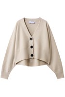 【スリー ドッツ/three dots】のフェルトセーター カーディガン 人気、トレンドファッション・服の通販 founy(ファニー) ファッション Fashion レディースファッション Fashion for Women トップス・カットソー Cut & Sew Tops ニット Knit Tops & Sweaters カーディガン・羽織り Layered Style Cardigans カーディガン Cardigan, Knitwear ショート Short, Short Length セーター Sweater, Knitwear バランス Balance, Style Balance フェルト Felt, Felt Fabric 新作・新入荷 New Arrivals / New In |ID:prp329100004715442