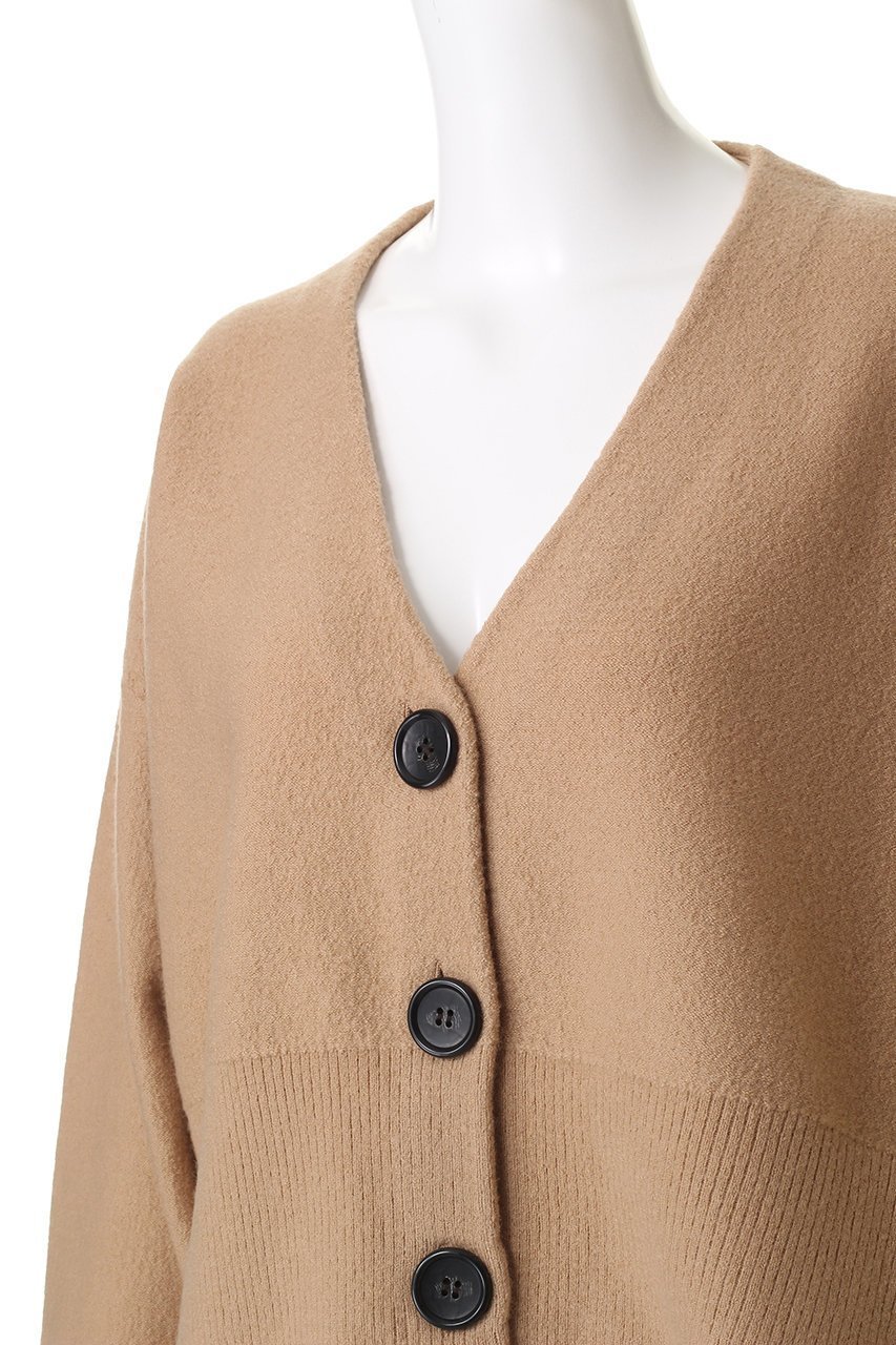 【スリー ドッツ/three dots】のフェルトセーター カーディガン 人気、トレンドファッション・服の通販 founy(ファニー) 　ファッション　Fashion　レディースファッション　Fashion for Women　トップス・カットソー　Cut & Sew Tops　ニット　Knit Tops & Sweaters　カーディガン・羽織り　Layered Style Cardigans　カーディガン　Cardigan, Knitwear　ショート　Short, Short Length　セーター　Sweater, Knitwear　バランス　Balance, Style Balance　フェルト　Felt, Felt Fabric　other-5|ID: prp329100004715442 ipo3291000000035484042