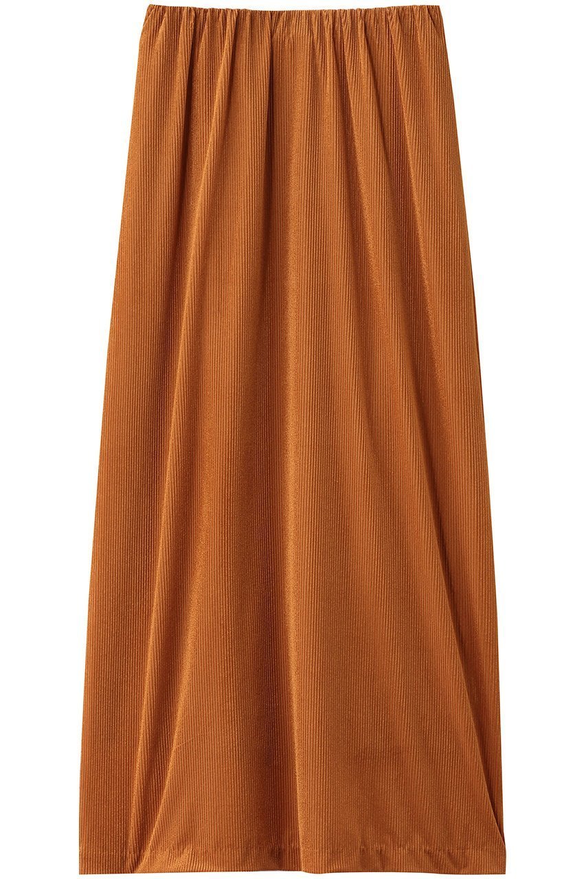 【ミディウミソリッド/MIDIUMISOLID】のsheer velour rib SK スカート インテリア・キッズ・メンズ・レディースファッション・服の通販 founy(ファニー) 　ファッション　Fashion　レディースファッション　Fashion for Women　スカート　Skirts　ロングスカート　Long Skirts / Maxi & Midi Skirts　エレガント 上品　Elegant　シアー　Sheer, See-Through　スウェット / スエット　Sweatshirt, Sweatwear　ストレート　Straight, Straight Cut　ベロア　Velour, Soft Velvet　ロング　Long, Long-Length　新作・新入荷　New Arrivals / New In　orange|ID: prp329100004715444 ipo3291000000034068756