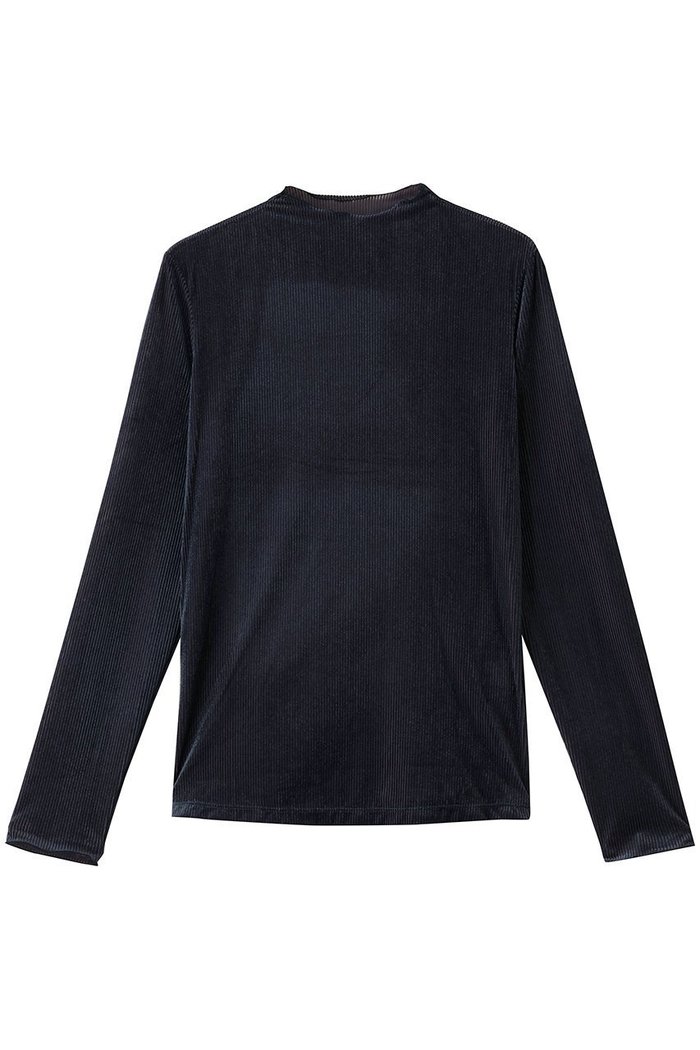 【ミディウミソリッド/MIDIUMISOLID】のsheer velour rib tops トップ インテリア・キッズ・メンズ・レディースファッション・服の通販 founy(ファニー) https://founy.com/ ファッション Fashion レディースファッション Fashion for Women トップス・カットソー Cut & Sew Tops シャツ・ブラウス・オフィスカジュアル Elegant Blouses & Button-Ups ロングTシャツ・Tシャツ Longline T-Shirts & Tees カットソー・ベーシックTシャツ Cut-and-Sewn Tops / Stretch Tees & Basics ベロアトップス Velour Tops / Velvet-Look Items インナー Innerwear シアー Sheer, See-Through ジャケット Jacket, Outerwear スリーブ Sleeve, Long Sleeve / Short Sleeve トレンド Trend, Trending Now ロング Long, Long-Length エレガント 上品 Elegant 新作・新入荷 New Arrivals / New In |ID: prp329100004715446 ipo3291000000034068767
