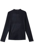 【ミディウミソリッド/MIDIUMISOLID】のsheer velour rib tops トップ 人気、トレンドファッション・服の通販 founy(ファニー) ファッション Fashion レディースファッション Fashion for Women トップス・カットソー Cut & Sew Tops シャツ・ブラウス・オフィスカジュアル Elegant Blouses & Button-Ups ロングTシャツ・Tシャツ Longline T-Shirts & Tees カットソー・ベーシックTシャツ Cut-and-Sewn Tops / Stretch Tees & Basics ベロアトップス Velour Tops / Velvet-Look Items インナー Innerwear シアー Sheer, See-Through ジャケット Jacket, Outerwear スリーブ Sleeve, Long Sleeve / Short Sleeve トレンド Trend, Trending Now ロング Long, Long-Length エレガント 上品 Elegant 新作・新入荷 New Arrivals / New In |ID:prp329100004715446