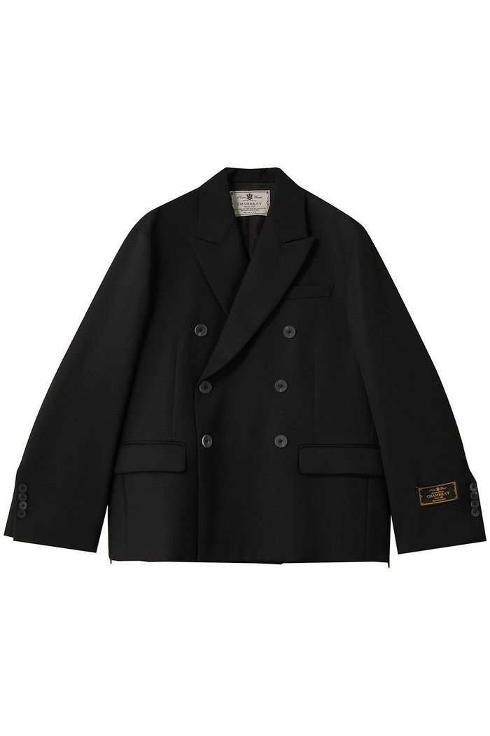 【メゾンスペシャル/MAISON SPECIAL】の【UNISEX】48/2 4色シャンブレーウールプライムオーバーダブルジャケット インテリア・キッズ・メンズ・レディースファッション・服の通販 founy(ファニー) https://founy.com/ ファッション Fashion レディースファッション Fashion for Women アウター Coat / Outerwear Collection レディースジャケット・軽アウター Jackets ユニセックス Unisex, Genderless ショルダー Shoulder, Shoulder Strap ジャケット Jacket, Outerwear ダブル Double, Double-Breasted ドロップ Drop Shoulder, Dropped Style ラグジュアリー Luxury, Elegant エレガント 上品 Elegant 新作・新入荷 New Arrivals / New In |ID: prp329100004715450 ipo3291000000034068790