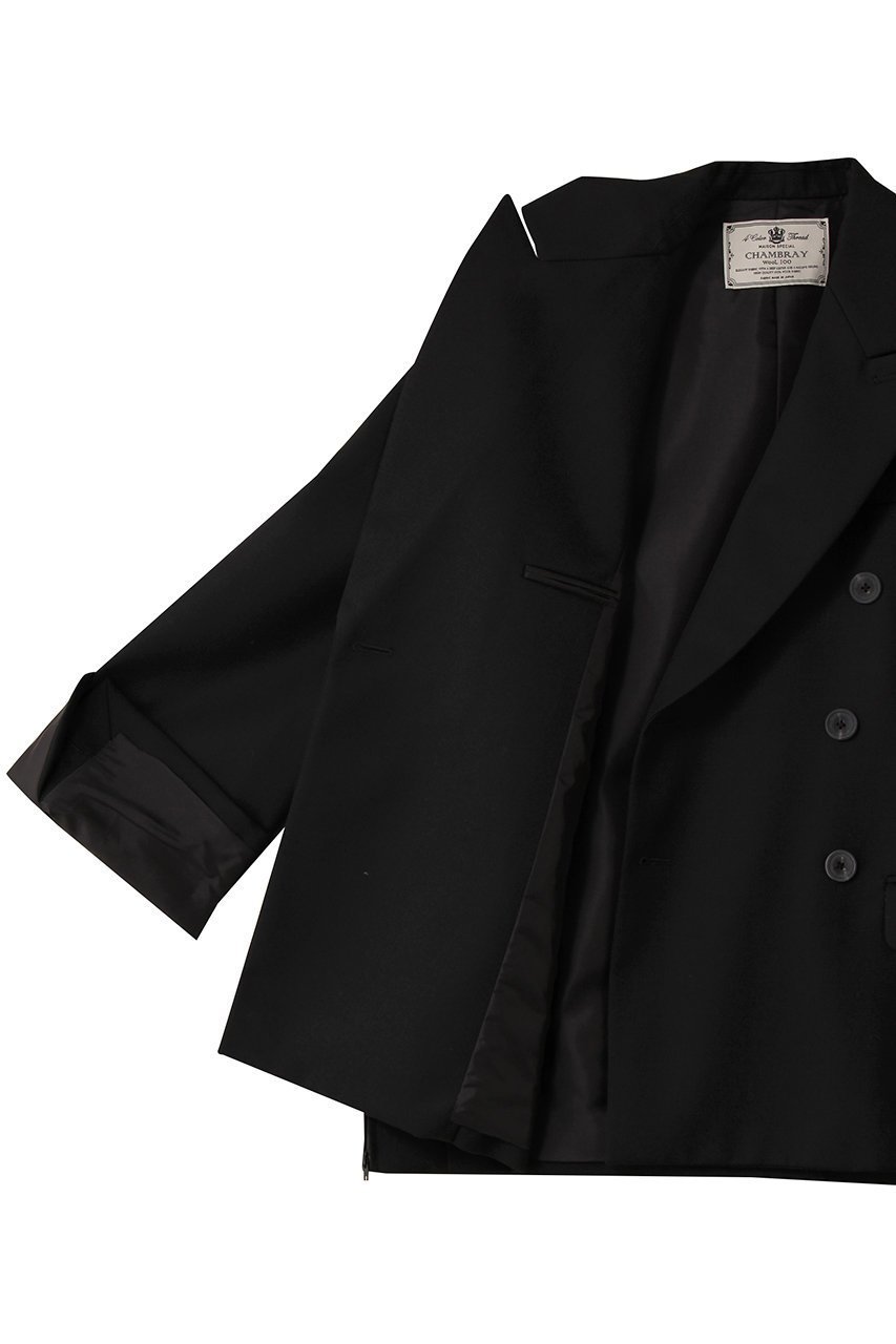 【メゾンスペシャル/MAISON SPECIAL】の【UNISEX】48/2 4色シャンブレーウールプライムオーバーダブルジャケット 人気、トレンドファッション・服の通販 founy(ファニー) 　ファッション　Fashion　レディースファッション　Fashion for Women　アウター　Coat / Outerwear Collection　レディースジャケット・軽アウター　Jackets　ユニセックス　Unisex, Genderless　ショルダー　Shoulder, Shoulder Strap　ジャケット　Jacket, Outerwear　ダブル　Double, Double-Breasted　ドロップ　Drop Shoulder, Dropped Style　ラグジュアリー　Luxury, Elegant　エレガント 上品　Elegant　新作・新入荷　New Arrivals / New In　other-6|ID: prp329100004715450 ipo3291000000034068801