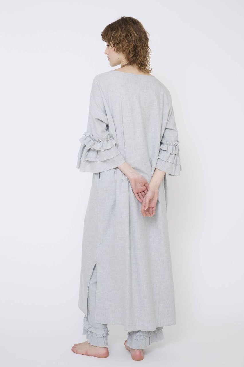 【ナナデェコール/nanadecor / GOODS】のローズマリーフリルパンツ 人気、トレンドファッション・服の通販 founy(ファニー) 　ドレス　Dress, One-Piece　パジャマ　Pajamas, Sleepwear　フェミニン　Feminine, Girly　フリル　Frill, Ruffle　ロング　Long, Long-Length　新作・新入荷　New Arrivals / New In　other-8|ID: prp329100004715498 ipo3291000000034069297